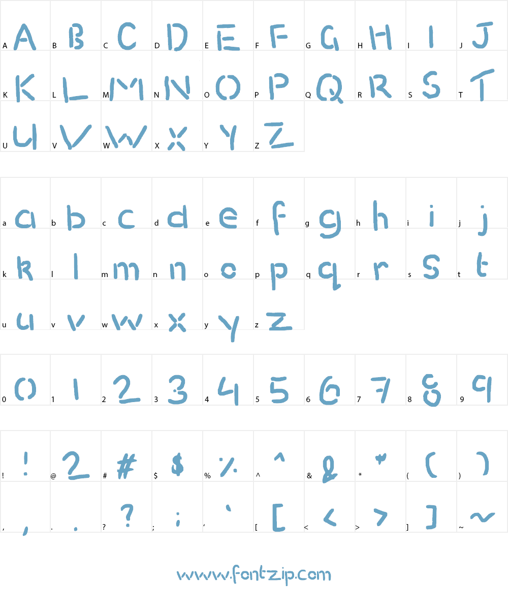 stencil pencil Font Character